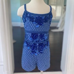 Sherri Hill kids size 2 romper